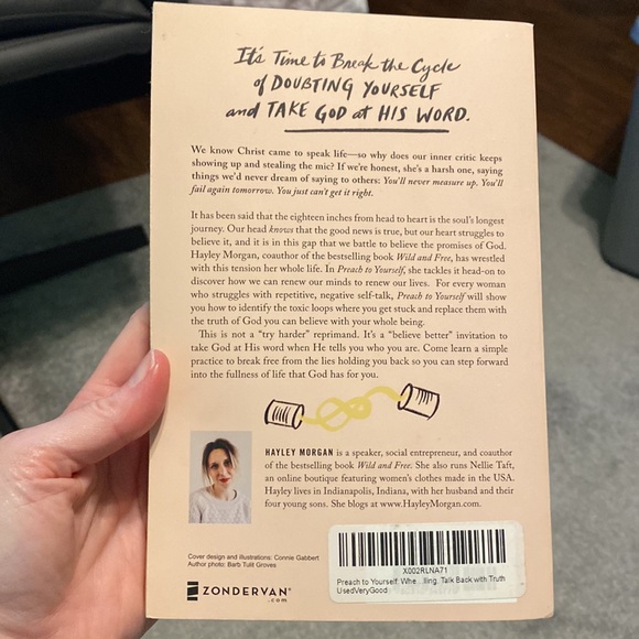 Preach to Yourself Book by Haley Morgan EUC - Picture 2 of 2